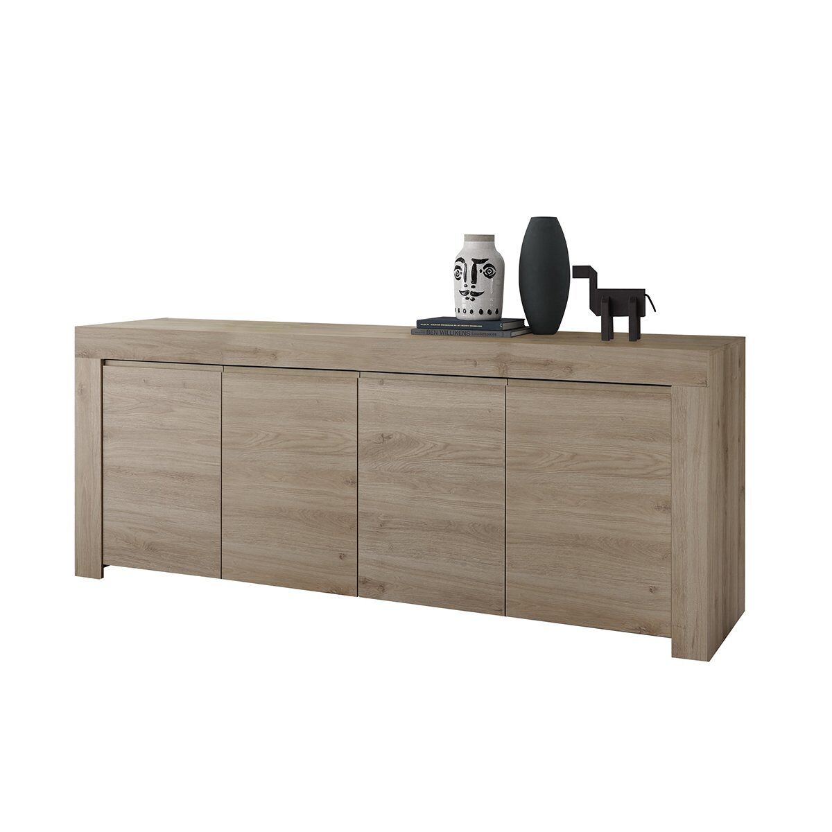 Buffet 4 puertas l210 cm - firenze