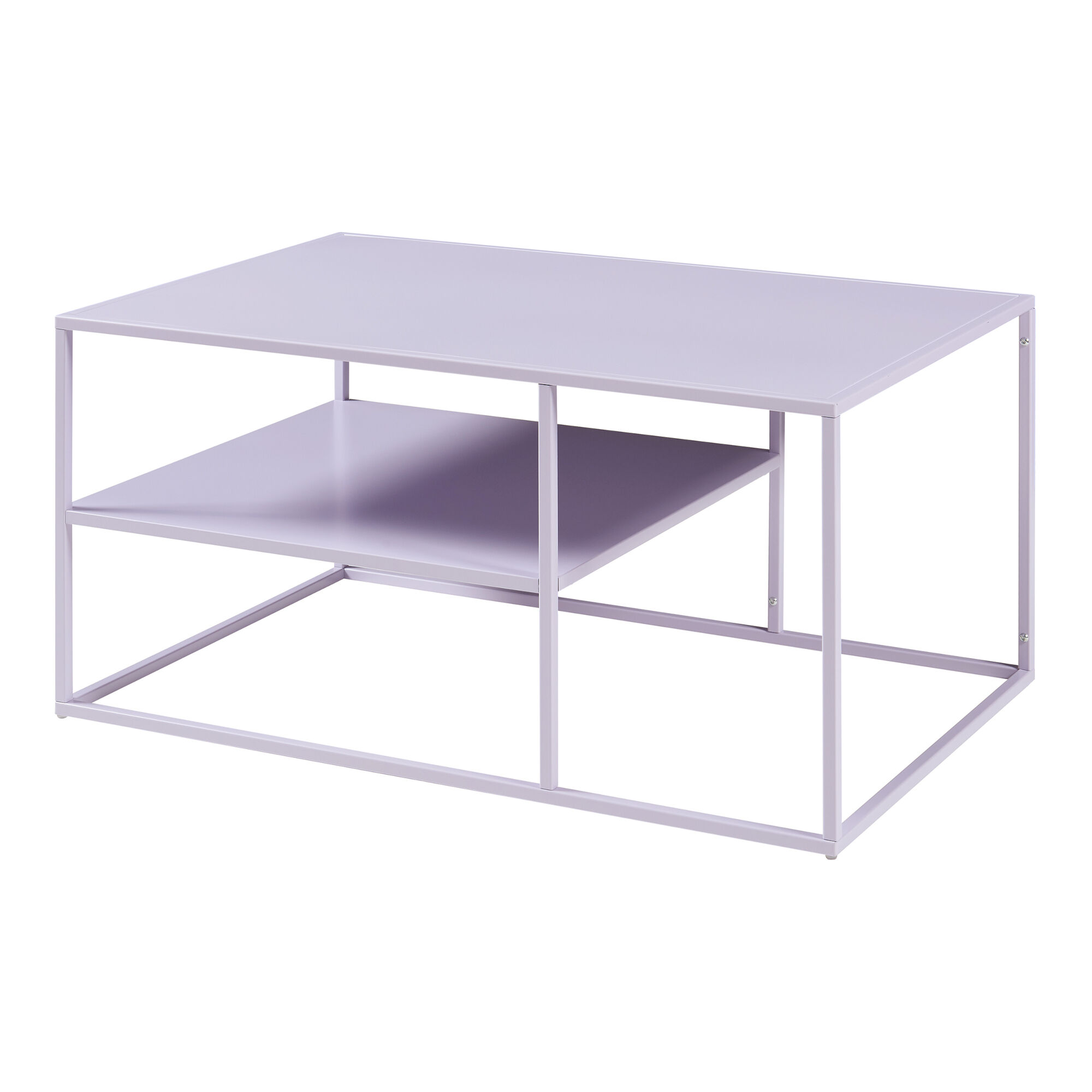 Mesa de centro Solund rectangular acero 60x90 Lila
