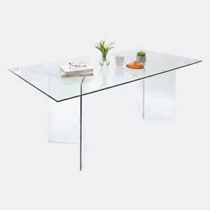 Mesa de jantar de vidro