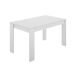 Mesa de jantar com efeito madeira 139x81 Mesa de jantar com efeito madeira 139x81 Blanco