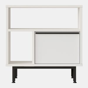 Mesa de apoio Vesanto 60x60x26 cm multiusos - Branco en.casa
