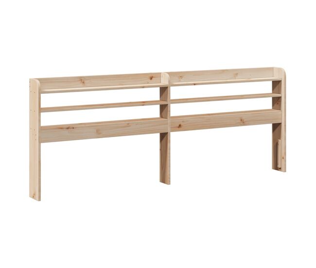 Cabecero de cama con estantes 210