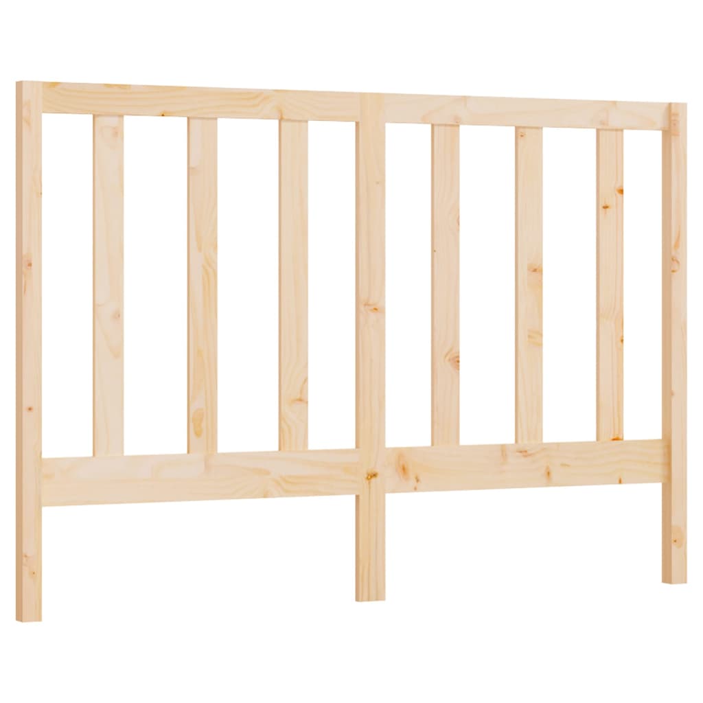 Vidaxl cabecero de cama madera maciza de pino 141x4x100 cm