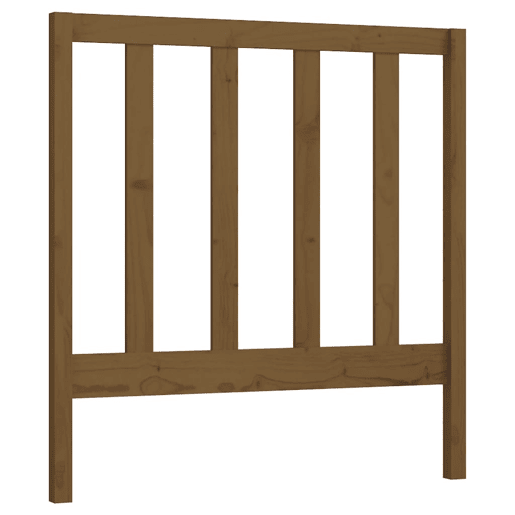 vidaXL Cabeceira de cama 95x4x100 cm pinho maciço castanho mel vidaXL Cabeceira de cama 95x4x100 cm pinho maciço castanho mel