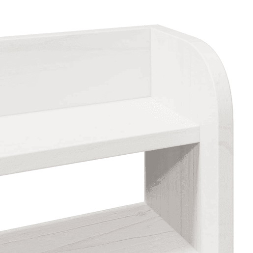 vidaXL Cabeceira com prateleiras 75 cm madeira de pinho maciça branco vidaXL Cabeceira com prateleiras 75 cm madeira de pinho maciça branco