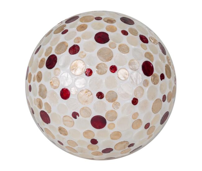 Esfera decorativa de capiz diam20