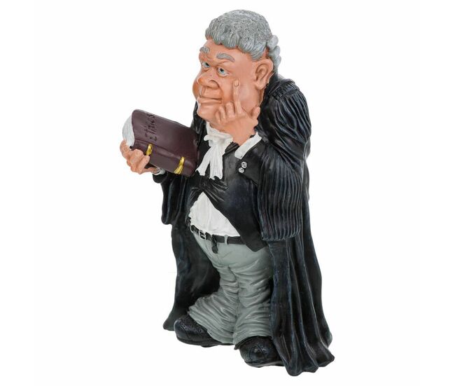 Figura decorativa alexandra house living poliresina juez 12 x 25 x 15 cm