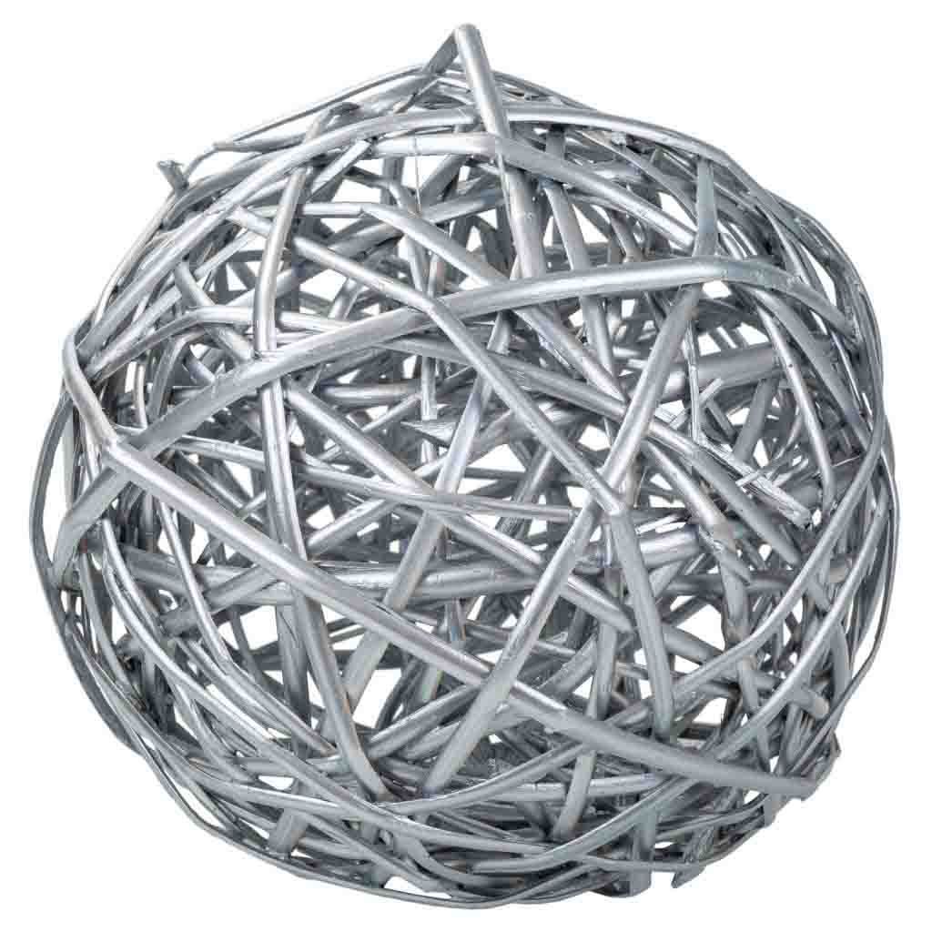 Bola de decoración de mimbre