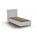 Cama de solteiro de tecido 95x215 Cama de solteiro de tecido 95x215 Blanco