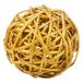 Bola de decoración de mimbre Bola de decoración de mimbre Dorado