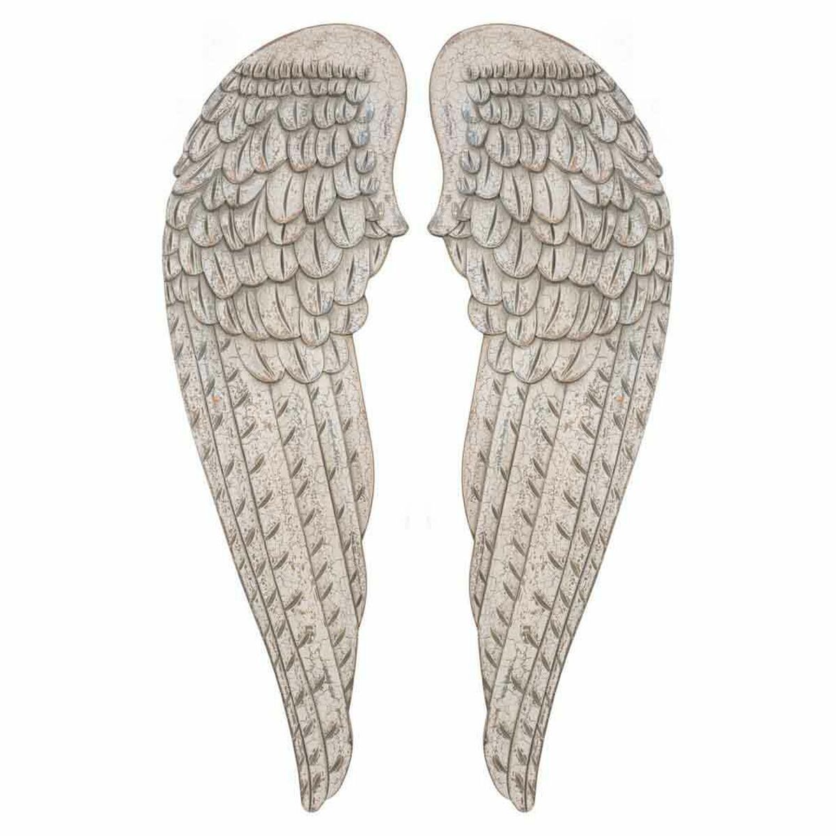 Set de figuras alexandra house living blanco madera mdf alas 4 x 103 x 32 cm