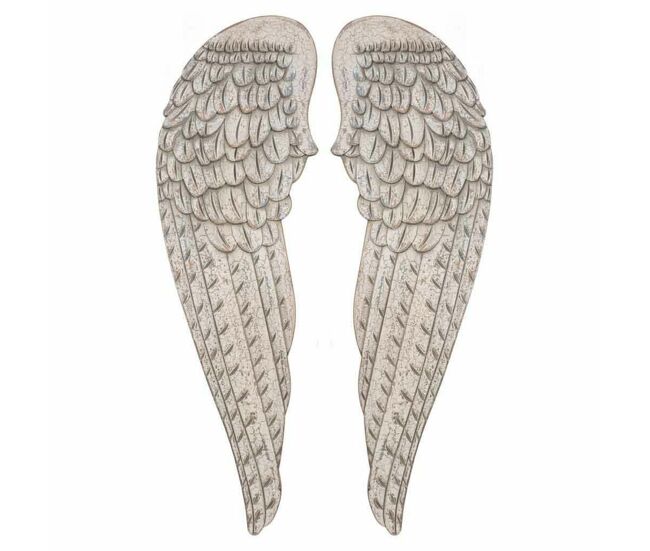 Set de figuras alexandra house living blanco madera mdf alas 4 x 103 x 32 cm
