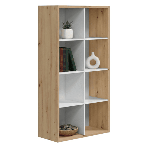 Estante de livros com efeito madeira Estante de livros com efeito madeira
