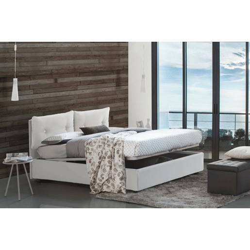Cama de casal de tecido Cama de casal de tecido