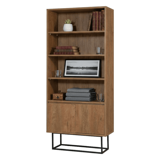 Estante de livros com efeito madeira Estante de livros com efeito madeira
