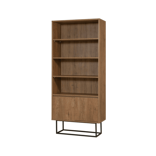 Estante de livros com efeito madeira Estante de livros com efeito madeira