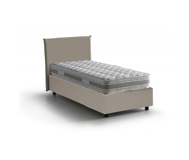 Cama de solteiro de tecido