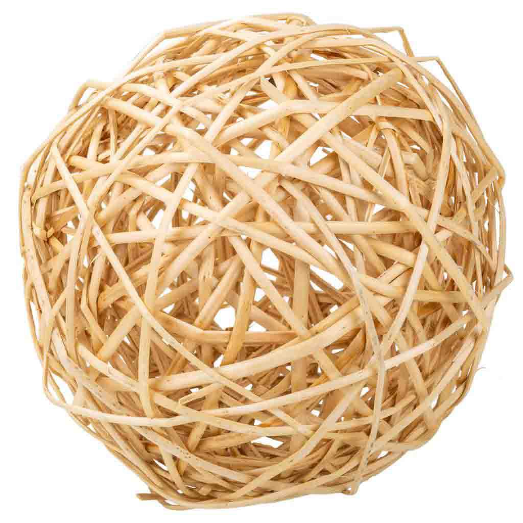 Bola de decoración de mimbre