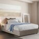 Cama de casal de tecido 175x205 Cama de casal de tecido 175x205 Blanco