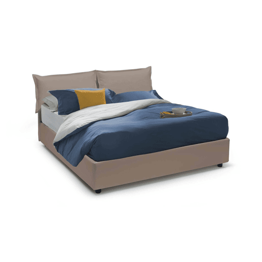 Cama de casal de tecido Cama de casal de tecido