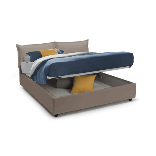 Cama de casal de tecido Cama de casal de tecido