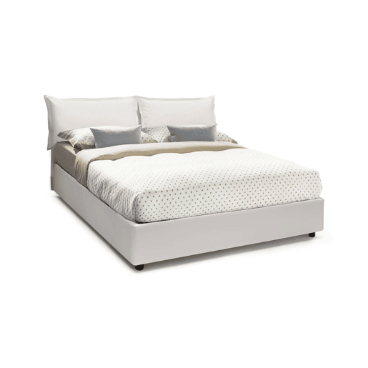 Cama de casal de tecido Cama de casal de tecido