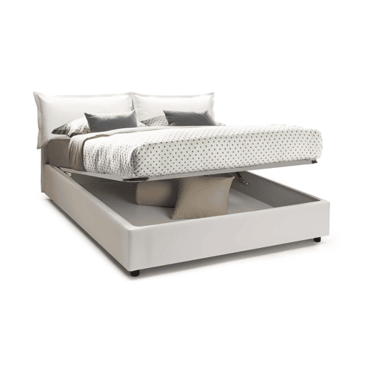 Cama de casal de tecido Cama de casal de tecido