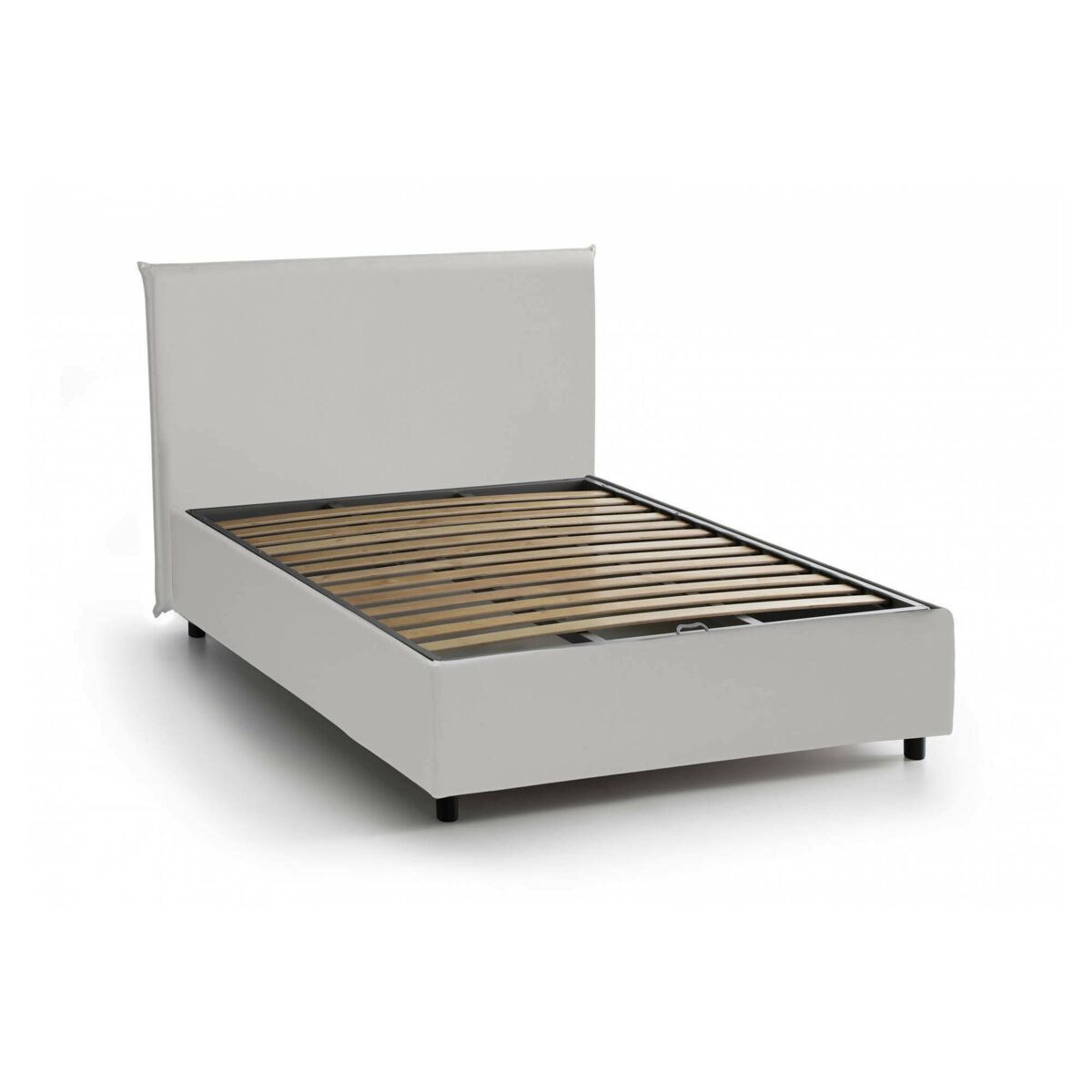 Cama quadrada e meia de tecido 135x205 Blanco