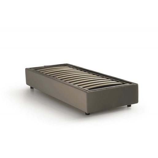 Cama de solteiro de tecido