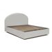 Cama de casal de tecido 175x205 Cama de casal de tecido 175x205 Blanco