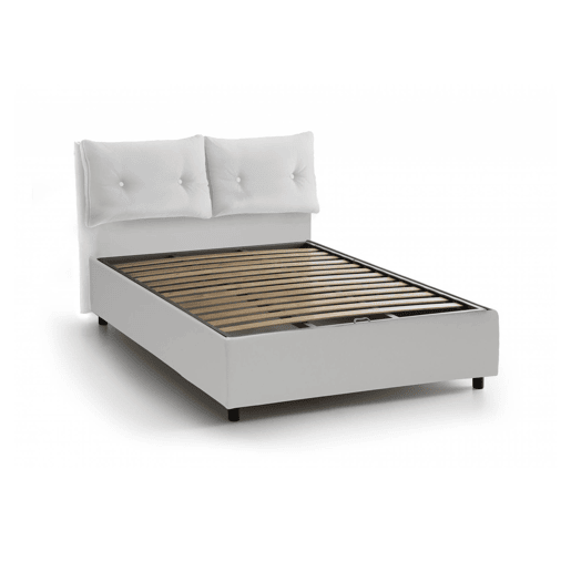 Cama quadrada e meia de tecido