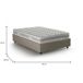 Cama quadrada e meia de tecido 135x205 Cama quadrada e meia de tecido 135x205 Gris