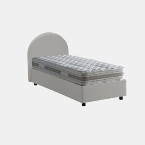 Cama de solteiro de tecido