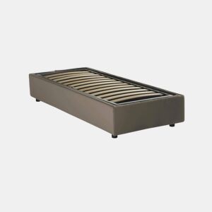 Cama de solteiro de tecido