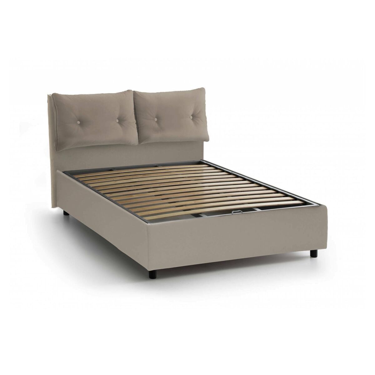 Cama de casal de tecido