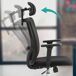 Silla de oficina - Bryden - Plástico Silla de oficina - Bryden - Plástico Negro