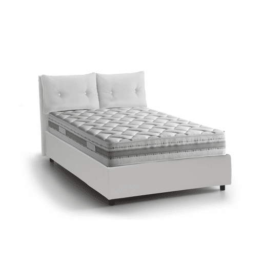 Cama quadrada e meia de tecido
