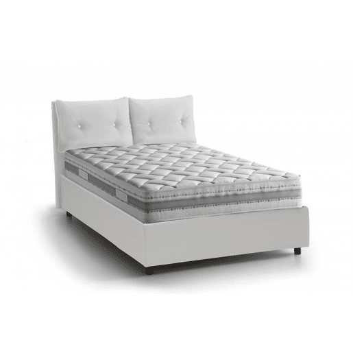 Cama quadrada e meia de tecido