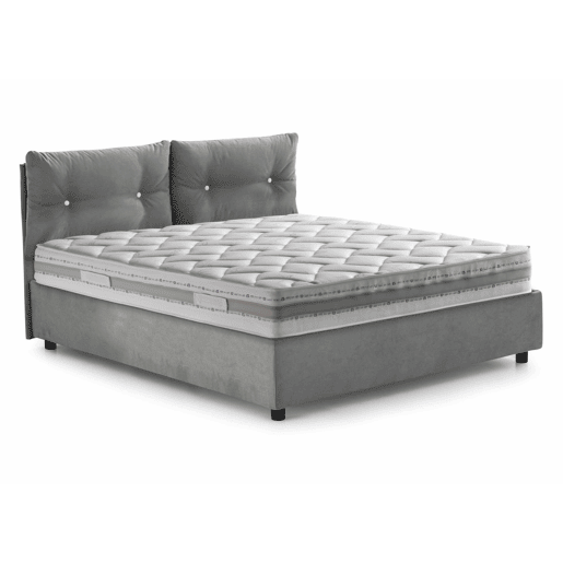 Cama de solteiro de tecido Cama de solteiro de tecido
