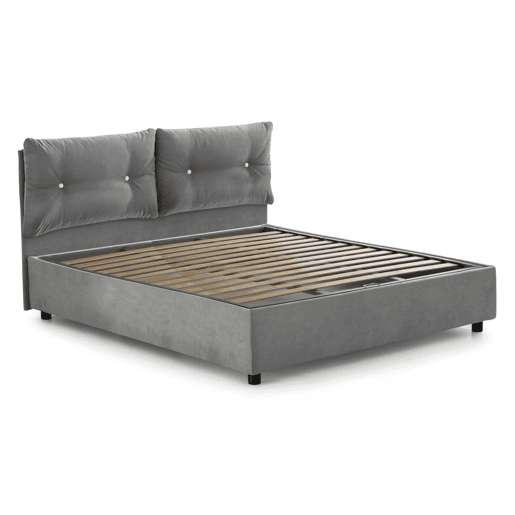 Cama de solteiro de tecido Cama de solteiro de tecido