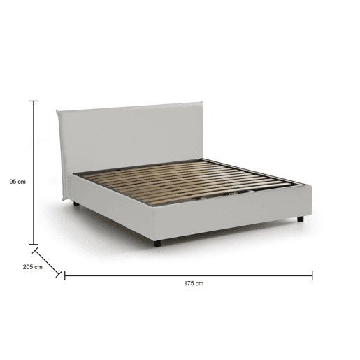 Cama de casal de tecido