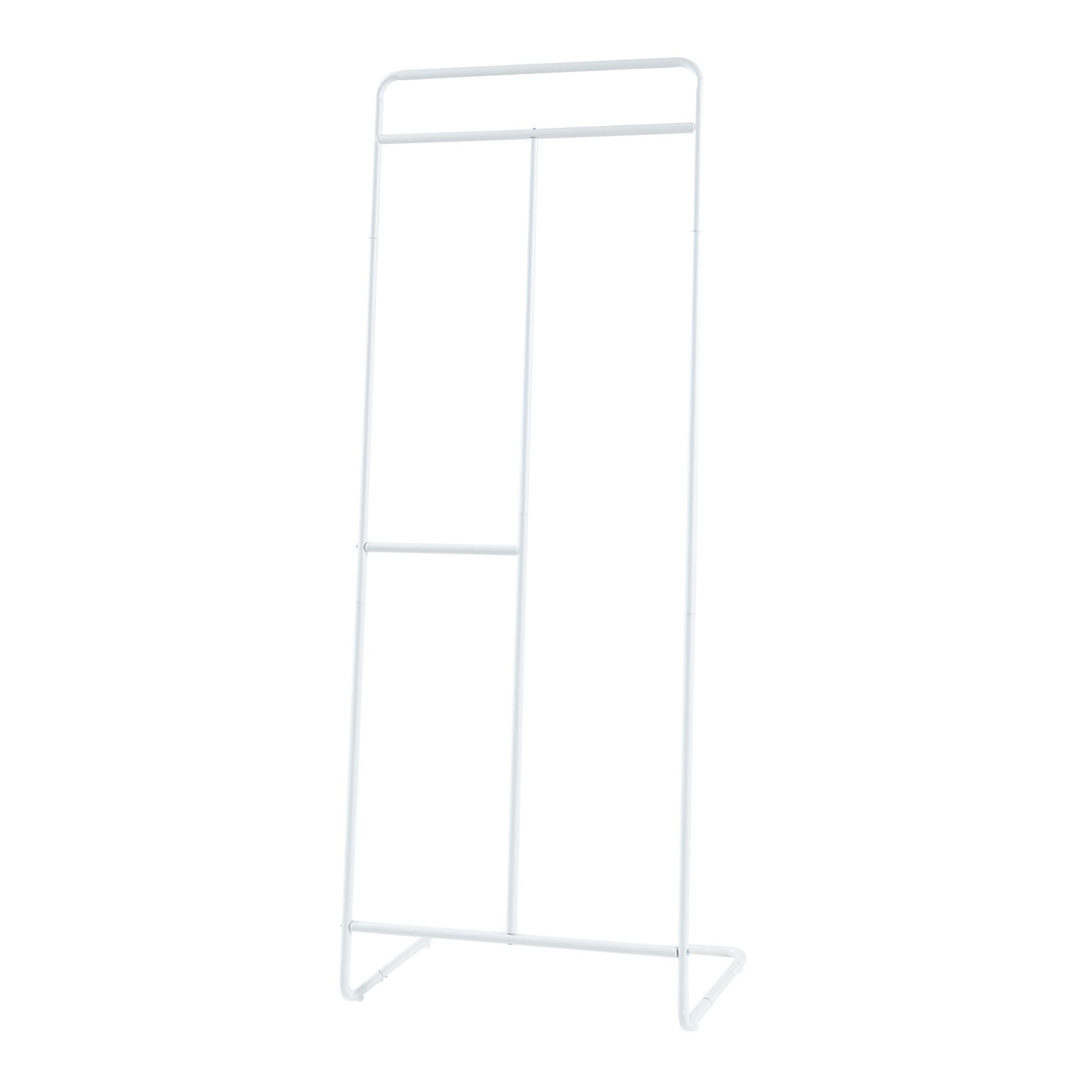 Perchero burro sandviken acero 166x63x48 cm - blanco [en.casa]