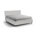 Cama de casal de tecido 155x205 Cama de casal de tecido 155x205 Blanco