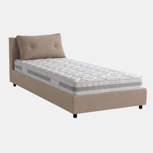 Cama de solteiro de tecido