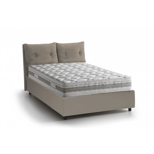 Cama de solteiro de tecido Cama de solteiro de tecido
