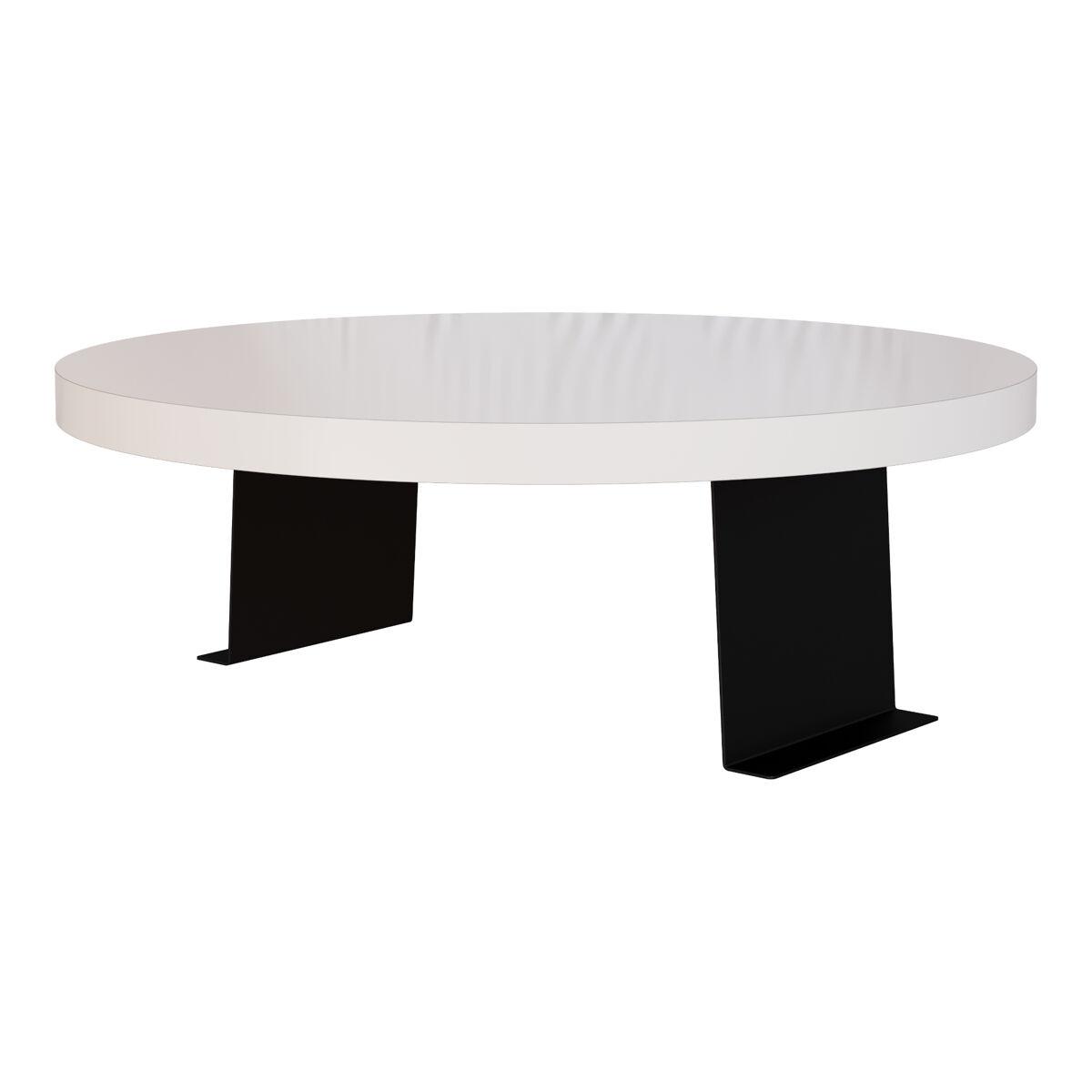 Bandeja ajustable para sofá Kuleskyd redondo [en.casa]