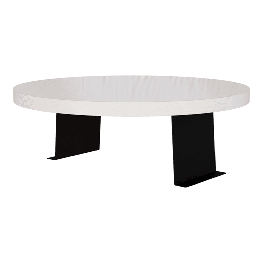 Bandeja ajustável para sofá Kuleskyd Ø34cm - Creme en.casa