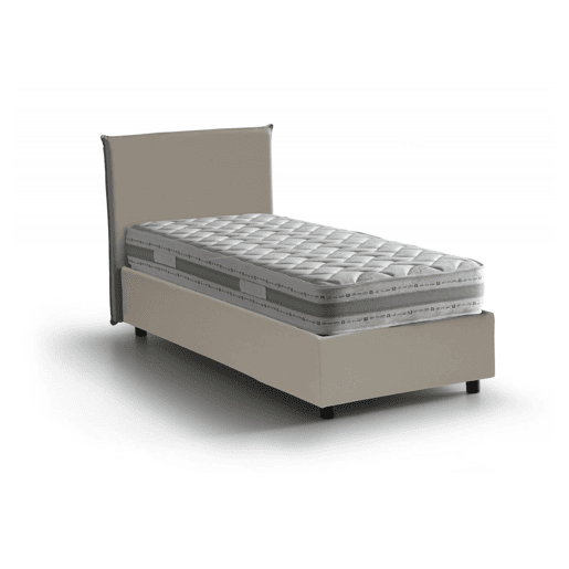 Cama de solteiro de tecido Cama de solteiro de tecido