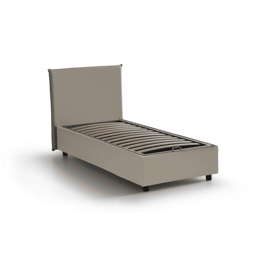 Cama de solteiro de tecido Cama de solteiro de tecido
