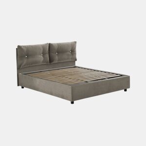 Cama quadrada e meia de tecido